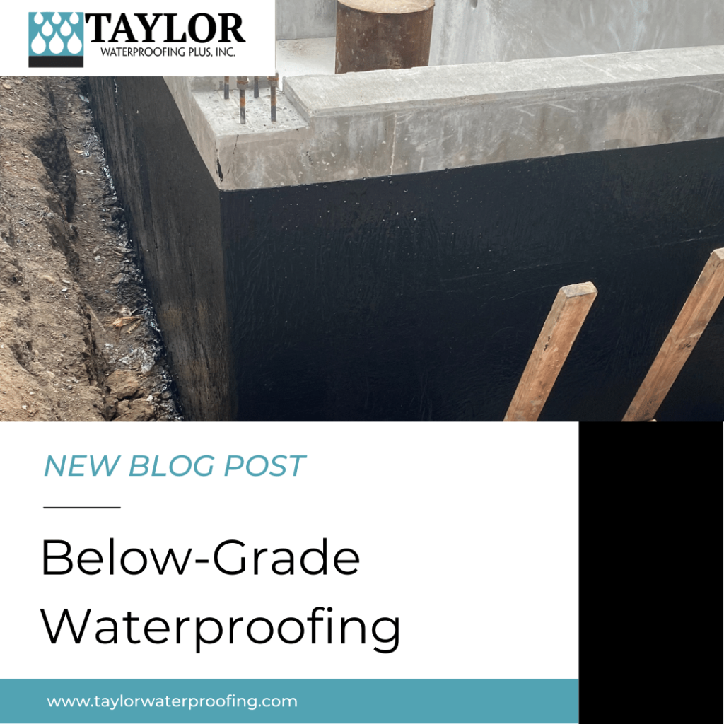 below-grade waterproofing